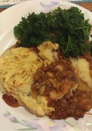 A picture of Meat free Monday cottage pie.