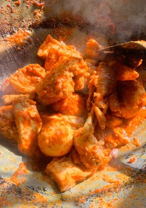 Foto resep Ayam telur tahu bumbu bali
