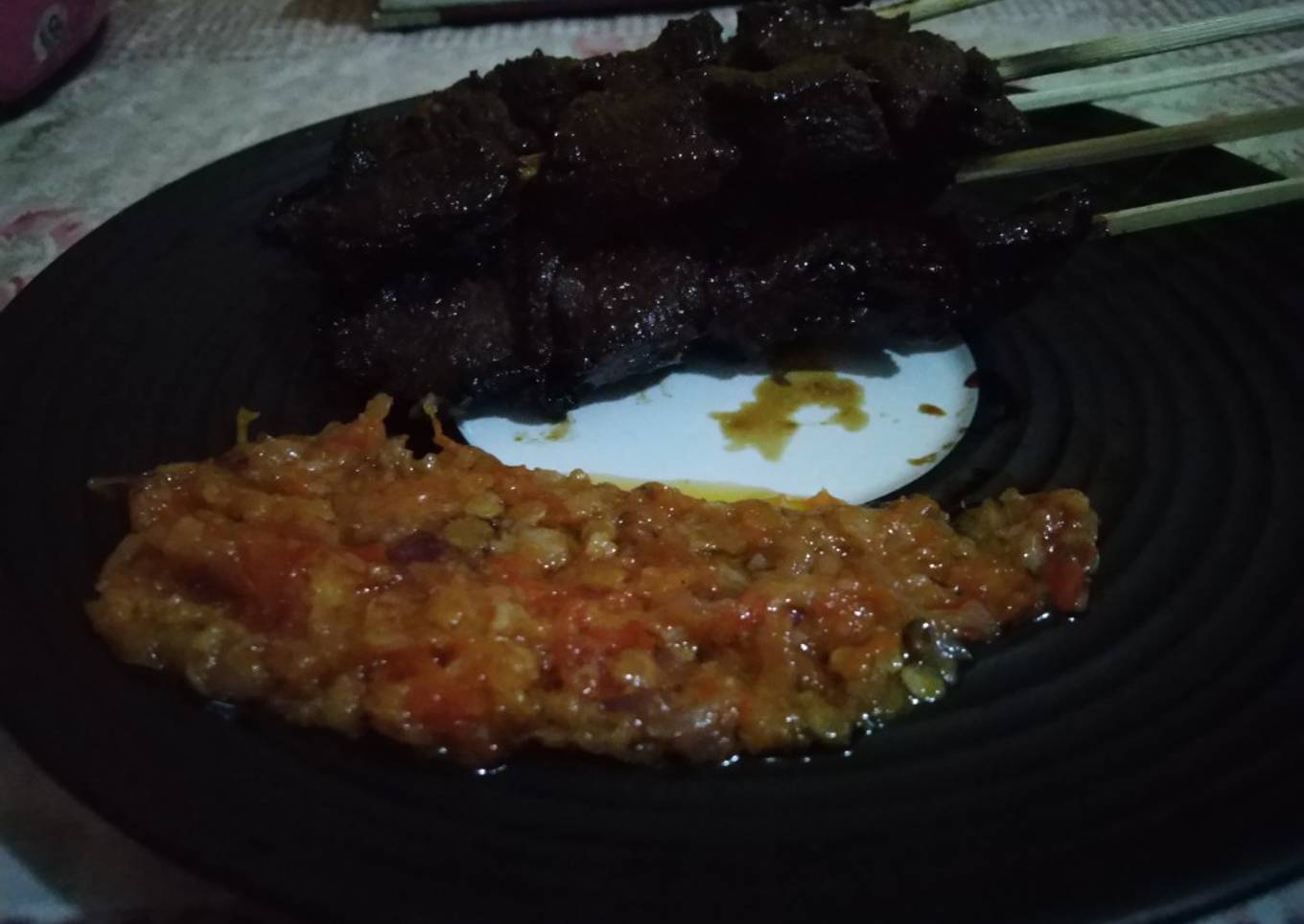 Sate Sapi Sambal Taichan Praktis