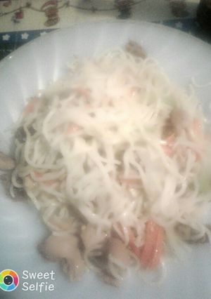 Una foto de Chow mein