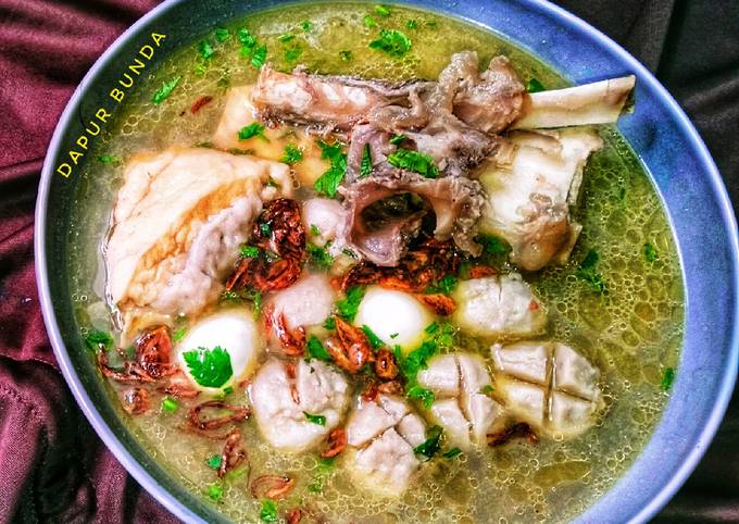 Resep Bumbu kuah baso Anti Gagal