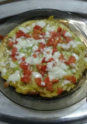 صورة لوصفة بيتزا البطاطس
