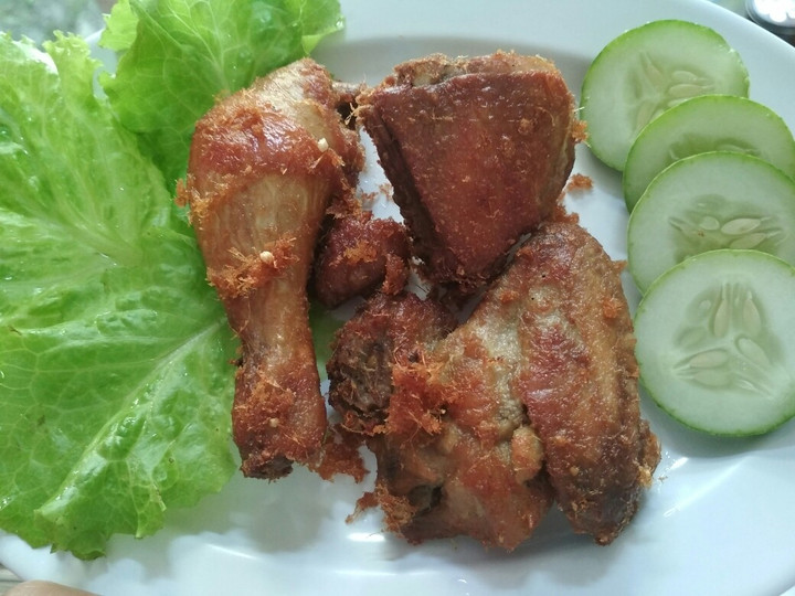 Bagaimana Menyiapkan Ayam goreng gurih Menu Enak Dan Mudah Dibuat