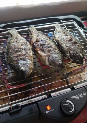Una foto de Tilapia asada