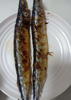Hình của món Cá thu nhật nướng.