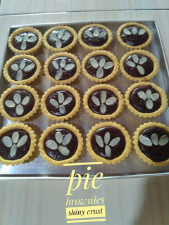 Foto resep Pie brownies (shiny crust)