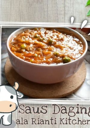 Foto resep Saus Daging ala Rianti Kitchen