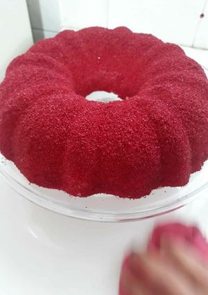 عکسی از دستور ژله مخملی