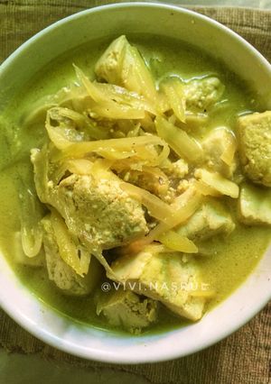 Foto resep Lodeh pepaya tahu