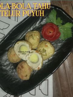 Foto resep Bola-bola Tahu Isi Telur Puyuh