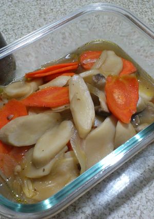 【料亭和露】和風杏鮑菇 的食譜成品照片