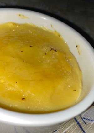 Una foto de Crema catalana
