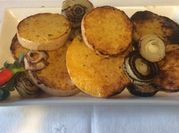 Una foto de zapallo coreano al horno