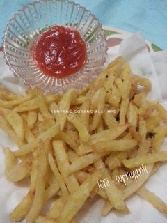 Foto resep Kentang goreng ala" m*d anti gagal