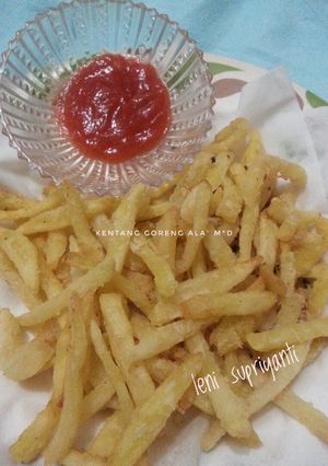 Foto resep Kentang goreng ala" m*d anti gagal