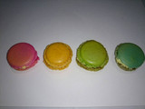 Rainbow French Macarons