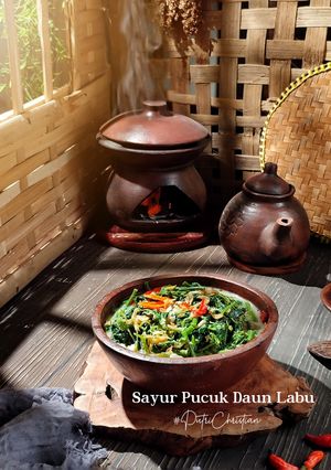 Foto resep Sayur Pucuk Daun Labu