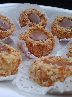 صورة لوصفة حلوى جافة بالكاوكاو وشوكولاطة 🍫 Gâteau cacahuètes 🥜