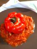 Skillet Stuffed Peppers with Rice