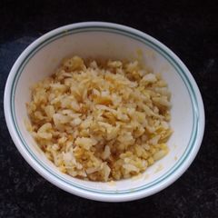 A picture of Sweetened Poha.