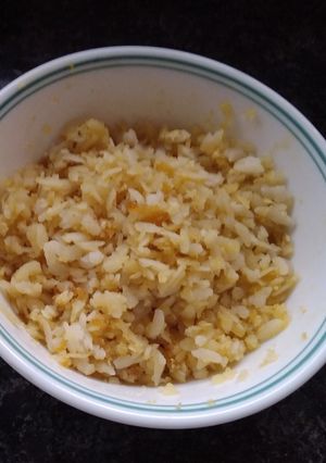 A picture of Sweetened Poha.