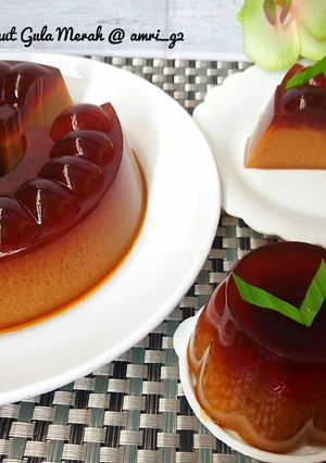 Foto resep Puding lumut gula merah #Rabubaru #BikinRamadhanBerkesan