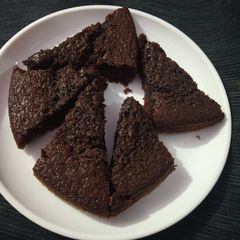 A picture of Dark chocolate brownie.