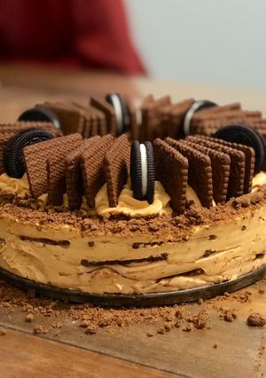 Una foto de Chocotorta