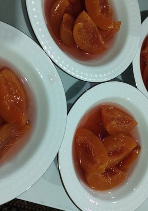 عکسی از دستور کمپوت شلیل