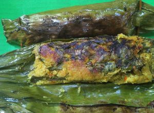 Foto resep Pepes peda selar kelapa