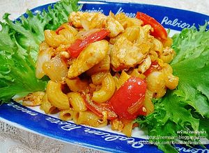 รูปของ ผัดมะกะโรนีไก่