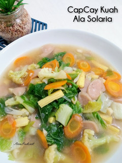 Foto resep CapCay Kuah Ala Solaria