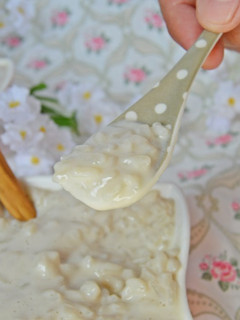 Una foto de Arroz dulce con horchata (sin gluten, sin azúcar y sin lactosa)