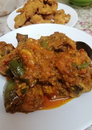 Gambar Ayam Sambal Terung Goreng