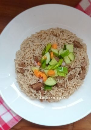 Foto resep 197. Nasi Kebuli Instan Rice Cooker