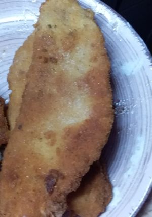 Una foto de Milanesa pescado