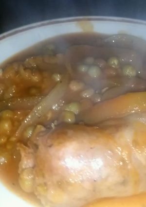 Una foto de Chorizo a la pomarola para pobres