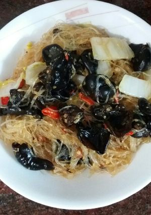 Foto resep Tumis soun jamur kuping