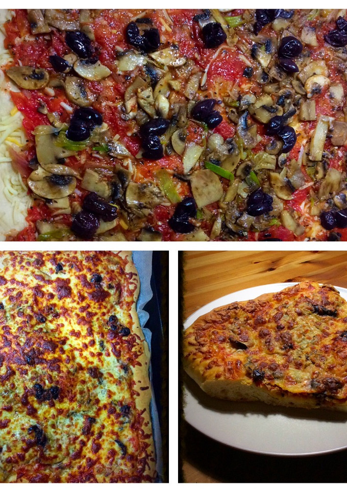 Una foto de Pizza casera