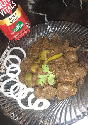 A picture of Beef Kaleji..
