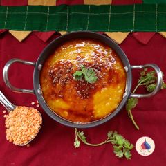 A picture of Masoor Dal Tadka.