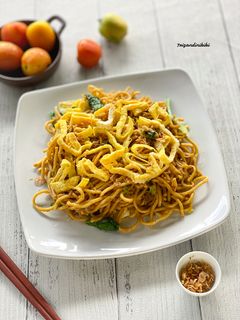 Foto resep Mie kuning goreng basah