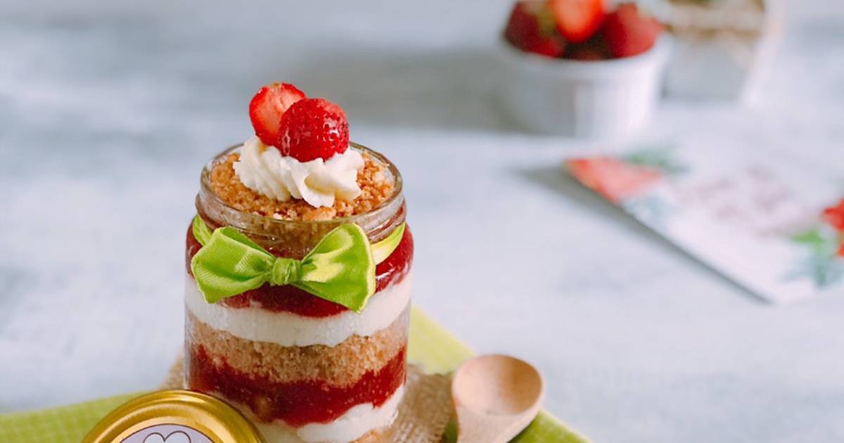 149 resep cake in jar tanpa oven enak dan mudah Cookpad