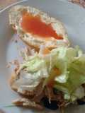 Emparedado de falda de cerdo. ॐ