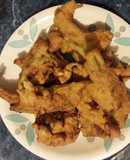 Fritos con tallos de acelga