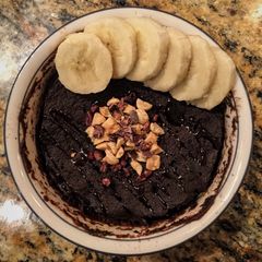 A picture of Chocolate Peanut Butter Mug Cake.