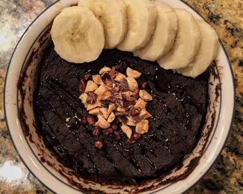 Best Recipe Chocolate Peanut Butter Mug Cake Delicious Nutritious