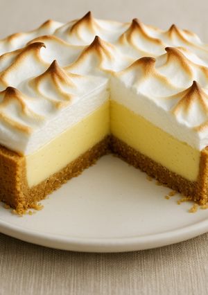 Una foto de Tarta de limón/ lemone pie