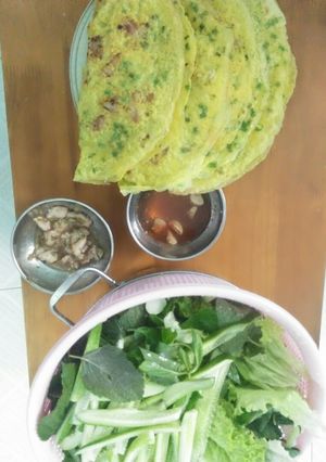 Hình của món Bánh xèo.