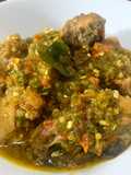 Ayam sambal hijau